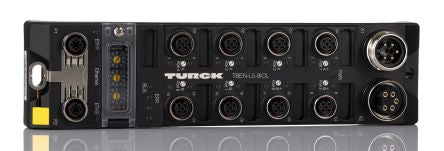 Turck TBEN-L Series I/O module, M12 4-pin, 5 way, 2 port [TBEN-L5-8IOL]; 230-9765
