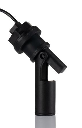 RS PRO Side Mounted Glass Filled Nylon Float Switch, Float, 1m Cable, NO, 300V ac Max, 350V dc Max [0]; 234-8849