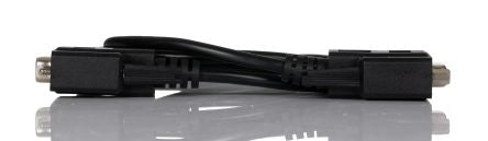 RS PRO Male 9 Pin D-sub to Female 9 Pin D-sub Serial Cable, 500mm PVC [0]; 236-9118