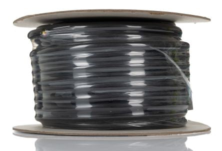 RS PRO Multicore Industrial Cable, 12 Cores, 0.5 mm², DEF STAN, Unscreened, 25m, Black PVC Sheath [0]; 236-9220