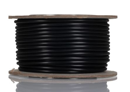 RS PRO Multicore Industrial Cable, 2 Cores, 0.22 mm², DEF STAN, Unscreened, 25m, Black PVC Sheath [0]; 236-9255