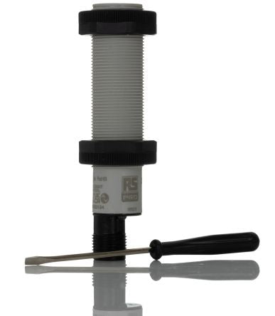 RS PRO Capacitive Threaded Barrel Proximity Sensor, M18, 8 mm Detection, IO-Link, 10 → 40 V dc [0]; 237-7237