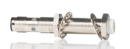RS PRO Inductive Threaded Barrel Proximity Sensor, M12, 8 mm Detection, IO-Link, 10 → 36 V dc [0]; 237-7249