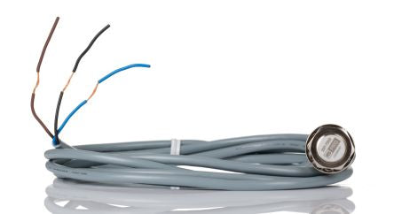 RS PRO Inductive Threaded Barrel Proximity Sensor, M12, 8 mm Detection, IO-Link, 10 → 36 V dc [0]; 237-7253