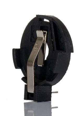 RS PRO CR2032 Battery Holder, Leaf Spring Contact [0]; 237-8270