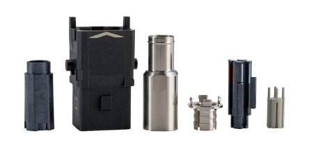 HARTING Heavy Duty Power Connector Insert, 4A, Male, Han 1A Series, 4 Contacts [09100043006]; 238-0460