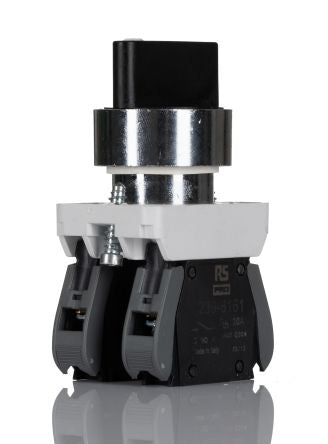 RS PRO Short Lever Selector Switch - (2NO) 22.5mm Cutout Diameter 3 Positions [0]; 238-3954