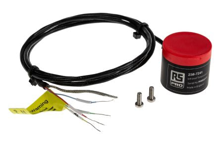 RS PRO V Output Signal UART, USB IR Temperature Sensor, 1m Cable, 0°C to +1000°C [0]; 238-7241