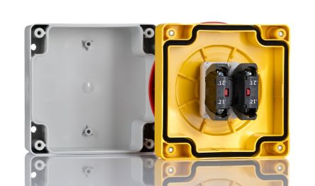 RS PRO Pull to Release Emergency Stop Push Button, 94mm Cutout, 2NC [0]; 239-8213