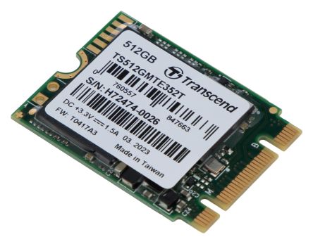 Transcend MTE352T M.2 512 GB Internal SSD [TS512GMTE352T]; 240-5543