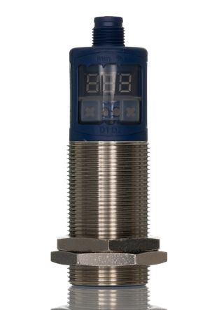 Microsonic Ultrasonic Threaded Barrel Proximity Sensor, M30, 2 m Detection 0-10 V/4-20 mA, 9 → 30 V dc [mic+130/IU/TC]; 240-6676