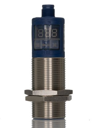 Microsonic Ultrasonic Threaded Barrel Proximity Sensor, M30, 600 mm Detection, PNP NO/NC, 9 → 30 V dc [mic+35/D/TC]; 240-6680
