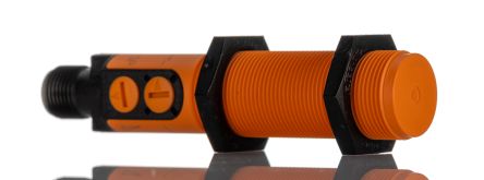 ifm electronic Capacitive Threaded Barrel Proximity Sensor, M18, 30 mm Detection, PNP NO/NC, 10 → 30 V dc [KG6000]; 241-2256