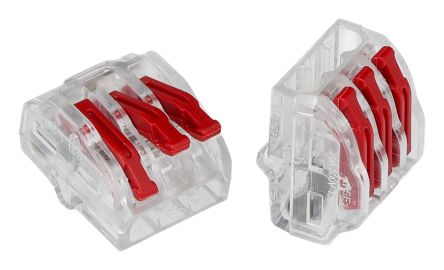HellermannTyton Wire Splice Wire Splice Connector, Insulated 24 → 12 AWG [HCRN-3]; 241-8650