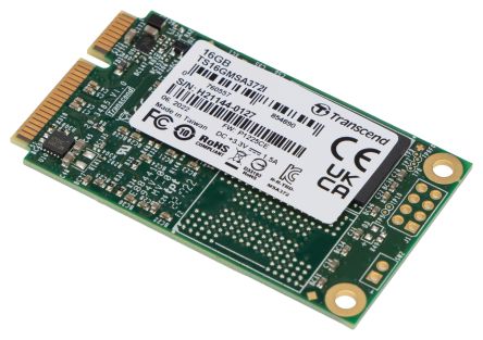Transcend MSA372I mSATA 16 GB Internal SSD [TS16GMSA372I]; 244-9993