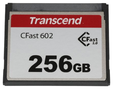Transcend CFast Card, 256GB [TS256GCFX602]; 245-0014