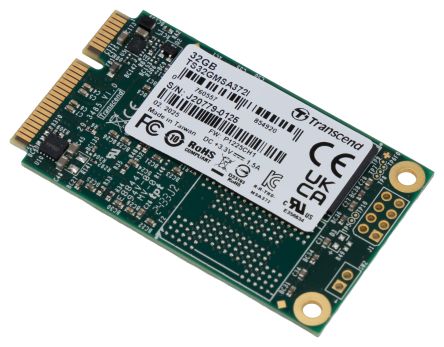Transcend MSA372I mSATA 32 GB Internal SSD [TS32GMSA372I]; 245-0054