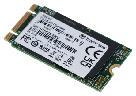 Transcend MTS410M M.2 32 GB Internal SSD [TS32GMTS410M]; 245-0059