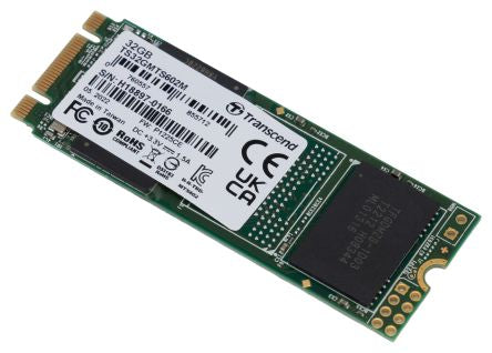 Transcend MTS602M M.2 32 GB Internal SSD [TS32GMTS602M]; 245-0061