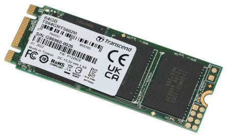 Transcend MTS602M M.2 64 GB Internal SSD [TS64GMTS602M]; 245-0106