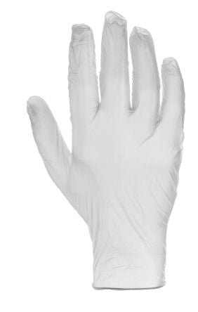 RS PRO Clear Powder-Free Vinyl Disposable Gloves, Size L, 100 per Pack [G0543]; 245-8950