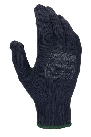 RS PRO Blue 45% Cotton, 55% Polyester General Purpose Gloves, Size 9, Large [G601-09]; 245-9015