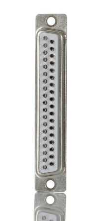 RS PRO 37 Way Panel Mount D-sub Connector Socket, 2.77mm Pitch, with Screw [0]; 246-9522