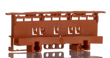 WAGO 221 Series Mounting Carrier for Use with 221 Series Splicing Connectors (6 mm²) [221-510]; 247-5861
