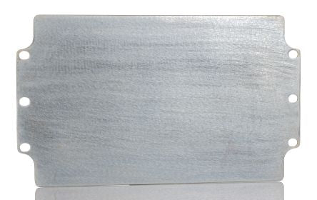 RS PRO Steel Mounting Plate, 1.5mm H, 215mm W, 314mm L for Use with RS PRO Aluminium Enclosure [0]; 248-1069