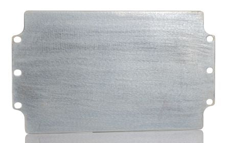 RS PRO Steel Mounting Plate, 1.5mm H, 143mm W, 244.5mm L for Use with RS PRO GRP Enclosure [0]; 248-1097