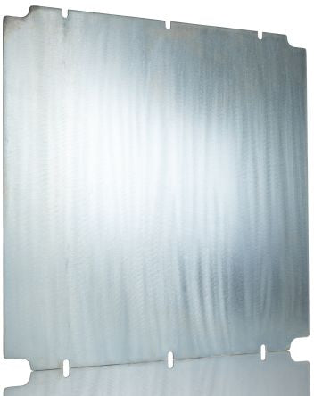 RS PRO Steel Mounting Plate, 2mm H, 382mm W, 387mm L for Use with RS PRO GRP Enclosure [0]; 248-1100