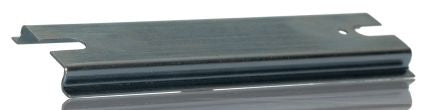 RS PRO Steel Unperforated DIN Rail, Top Hat Compatible, 164mm x 35mm [0]; 248-1124