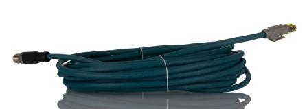 Phoenix Contact Straight Female 8 way M12 to Straight Male 8 way RJ45 Cable, 10m [1407474]; 248-2278