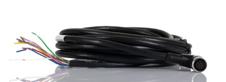 RS PRO Right Angle Female M12 to Unterminated Sensor Actuator Cable, 5m [0]; 250-0628