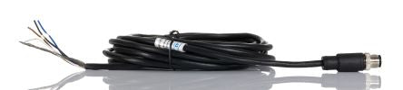 RS PRO Straight Male M12 to Unterminated Sensor Actuator Cable, 5m [0]; 250-0647