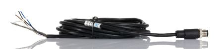 RS PRO Straight Male M12 to Unterminated Sensor Actuator Cable, 10m [0]; 250-0655
