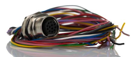 RS PRO Straight Female M12 to Unterminated Sensor Actuator Cable, 500mm [0]; 250-0734