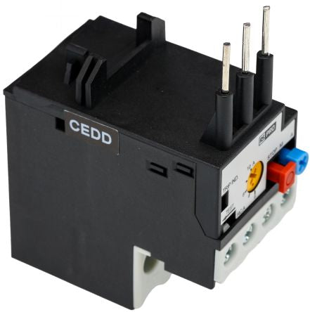 RS PRO Thermal Overload Relay 1NC/1NO, 10 A F.L.C, 10 A Contact Rating, 5.4 W, 4000 V ac, RSPROOL12 [0]; 250-8885