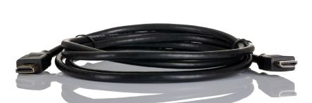 RS PRO, 2m Male HDMI to Male HDMI High Speed 4K [0]; 251-3215