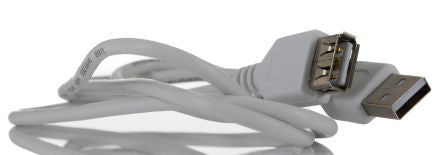 RS PRO USB 2.0, Male USB A to Female USB A, 1m [0]; 251-3226