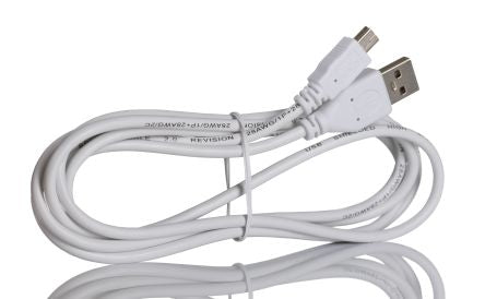 RS PRO USB 2.0, Male USB A to Male Mini USB B, 1.8m [0]; 251-3236