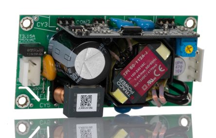 TRACOPOWER Switching Power Supply, TPI 50-112A-J, 12V dc, 4.17mA, 50W, 1 Output, 85 → 264V ac Input Voltage [TPI 50-112A-J]; 251-5657