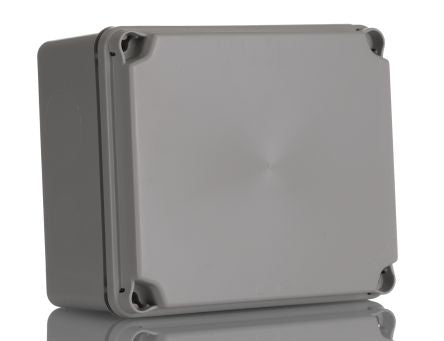 HellermannTyton EL Series Grey Polystyrene Junction Box, IP67, 155 x 179 x 100mm [EL171]; 251-7668