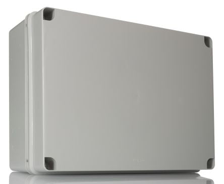 HellermannTyton EL Series Grey Polystyrene Junction Box, IP67, 328x129x239mm [EL322]; 251-7670