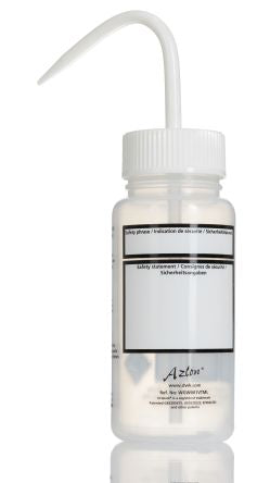 RS PRO 250ml LDPE Wide Neck Wash Bottle [0]; 251-9441