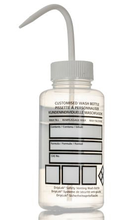 RS PRO 500ml LDPE Wide Neck Wash Bottle [0]; 251-9443