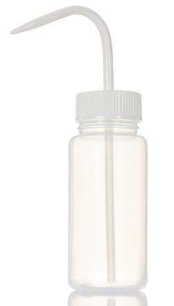 RS PRO 250ml LDPE Wide Neck Wash Bottle [0]; 251-9446