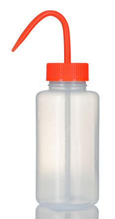 RS PRO 250ml LDPE Wide Neck Wash Bottle [0]; 251-9447