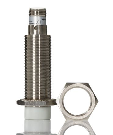 RS PRO Inductive Threaded Barrel Proximity Sensor, M18, 8 mm Detection, PNP NO, 10 → 30 V dc [0]; 252-2045
