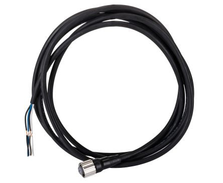 Omron Straight Female M12 to Unterminated Sensor Cable, 2m [XS2F-M12PVC4S2M]; 254-3469